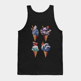 Japanese Ice Creams Tank Top